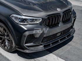 Brand: BMW F96 X6M RWS Carbon Fiber Front Lip