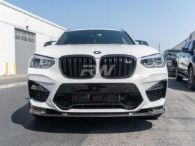 Brand: BMW F97 X3M/F98 X4M 3D Style Carbon Fiber Front Lip