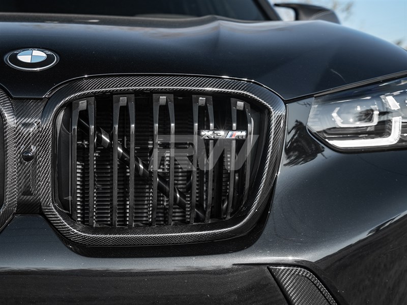 Brand: BMW F97 X3M/F98 X4M LCI Carbon Fiber Grille Surround