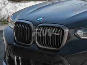 Brand: BMW F97 X3M/F98 X4M LCI Carbon Fiber Grille Surround
