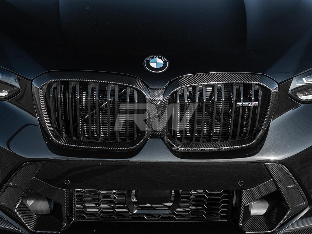 Brand: BMW F97 X3M/F98 X4M LCI Carbon Fiber Grille Surround
