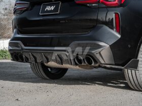 Brand: BMW F97 X3M LCI Carbon Fiber Diffuser