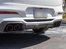 Brand: BMW F98 X4M 3D Style Carbon Fiber Diffuser
