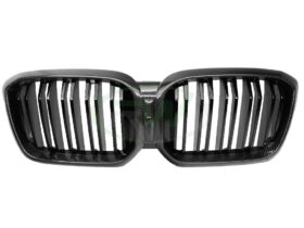 Brand: BMW G01 G02 F97 F98 LCI Dual Slat Carbon Fiber Grille
