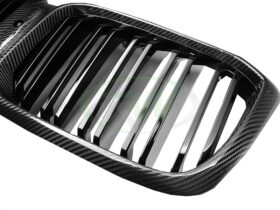 Brand: BMW G01 G02 F97 F98 LCI Dual Slat Carbon Fiber Grille