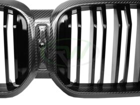 Brand: BMW G01 G02 F97 F98 LCI Dual Slat Carbon Fiber Grille