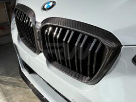Brand: BMW G01 G02 F97 F98 LCI Dual Slat Carbon Fiber Grille