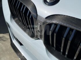 Brand: BMW G01 G02 F97 F98 LCI Dual Slat Carbon Fiber Grille