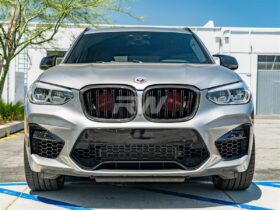 Brand: BMW G01 G02 F97 F98 Pre LCI Dual Slat CF Grilles