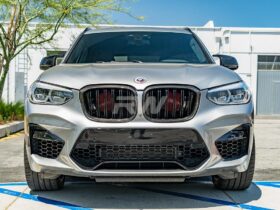 Brand: BMW G01 G02 F97 F98 Pre LCI Dual Slat CF Grilles