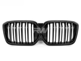 Brand: BMW G01 X3 G02 X4 LCI Dual Slats Gloss Black Grilles