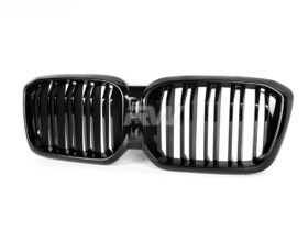 Brand: BMW G01 X3 G02 X4 LCI Dual Slats Gloss Black Grilles