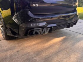 Brand: BMW G01 X3 LCI SQ Style Carbon Fiber Diffuser
