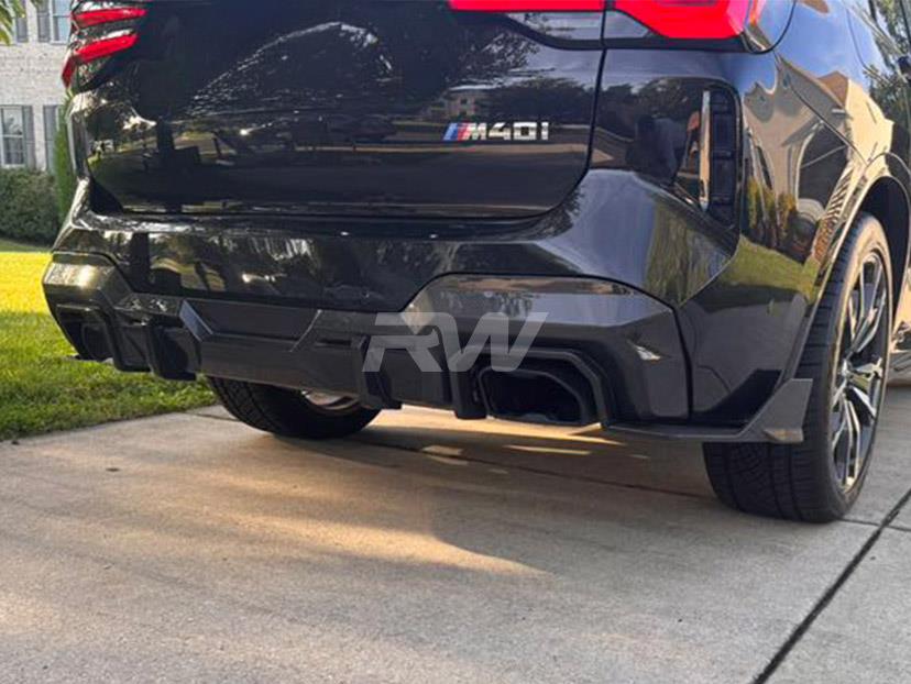 Brand: BMW G01 X3 LCI SQ Style Carbon Fiber Diffuser