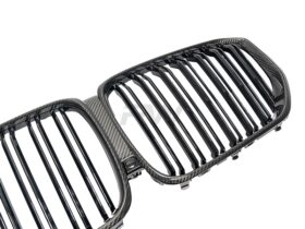 Brand: BMW G05 F95 Pre LCI Dual Slat Carbon Fiber Grilles