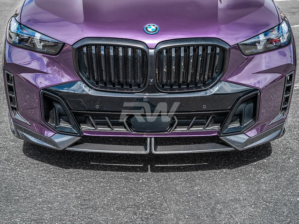Brand: BMW G05 X5 LCI Carbon Fiber Performance Style Front Lip
