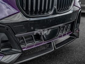 RW Carbon BMW G05 X5 LCI OEM Style CF Center Bumper Trim