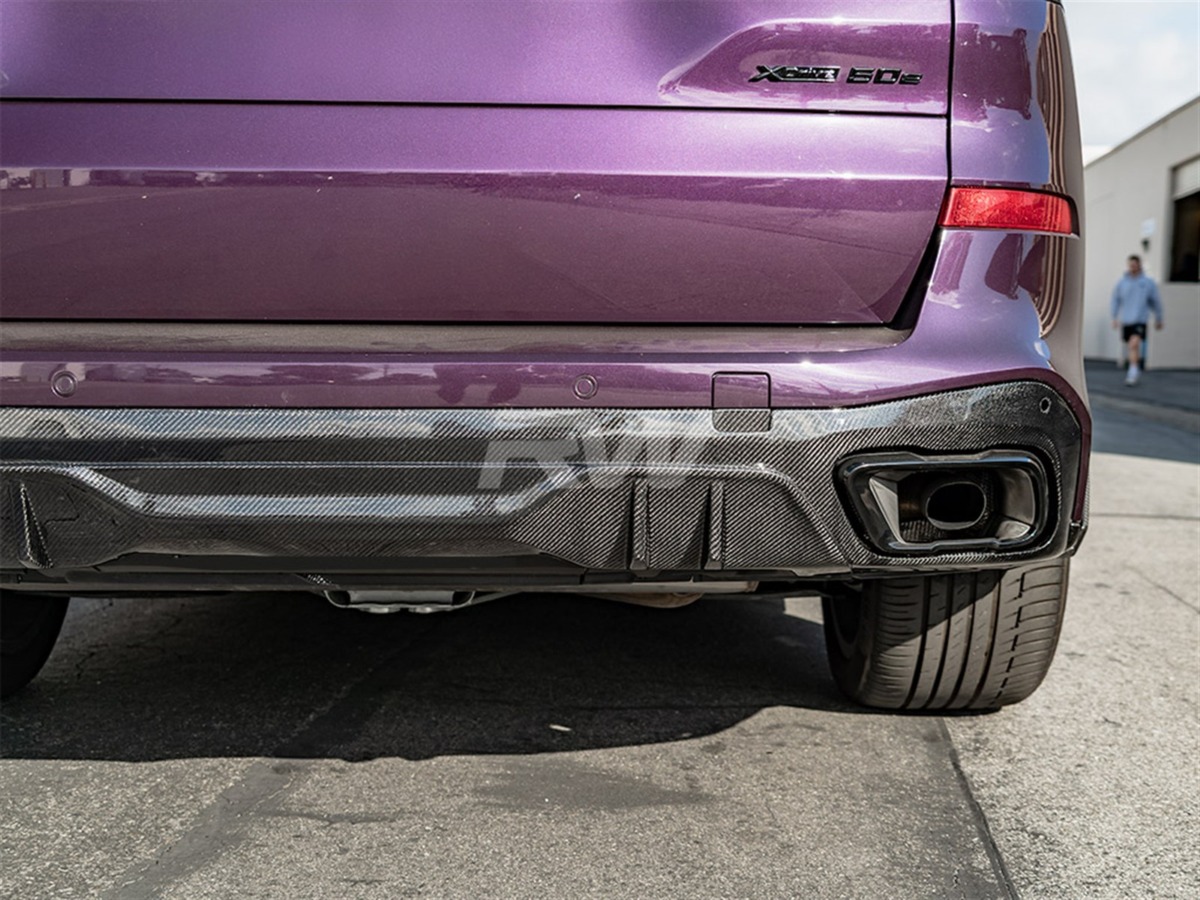 Brand: BMW G05 X5 RWS Carbon Fiber Rear Diffuser