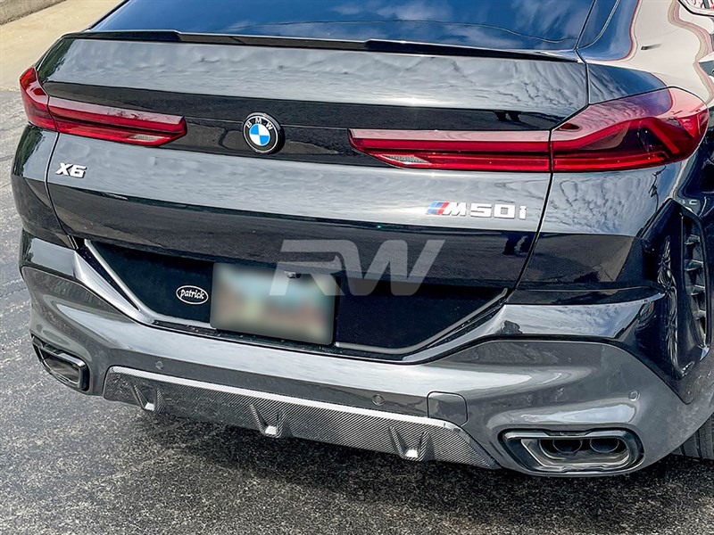 Brand: BMW G06 X6 Carbon Fiber Diffuser