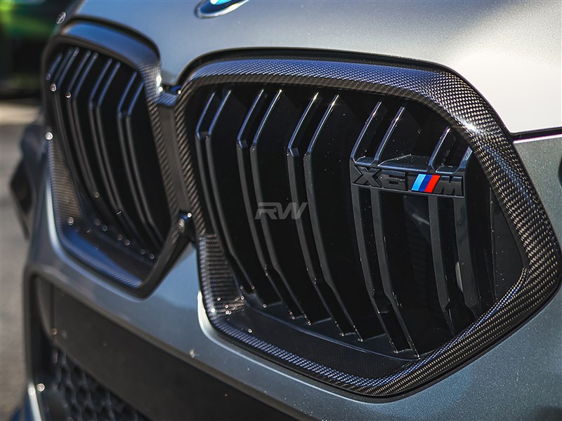 Brand: BMW G06 X6 F96 X6M CF Grille Surrounds