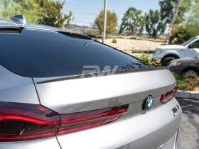 Brand: BMW G06 X6 F96 X6M M Style CF Trunk Spoiler