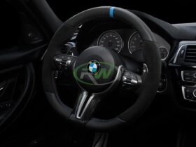 Brand: BMW M Carbon Fiber Steering Wheel Outer Trim