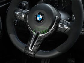 Brand: BMW M Carbon Fiber Steering Wheel Outer Trim