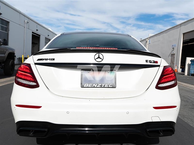 Brand: Mercedes-Benz Mercedes W213 XR Carbon Fiber Trunk Spoiler