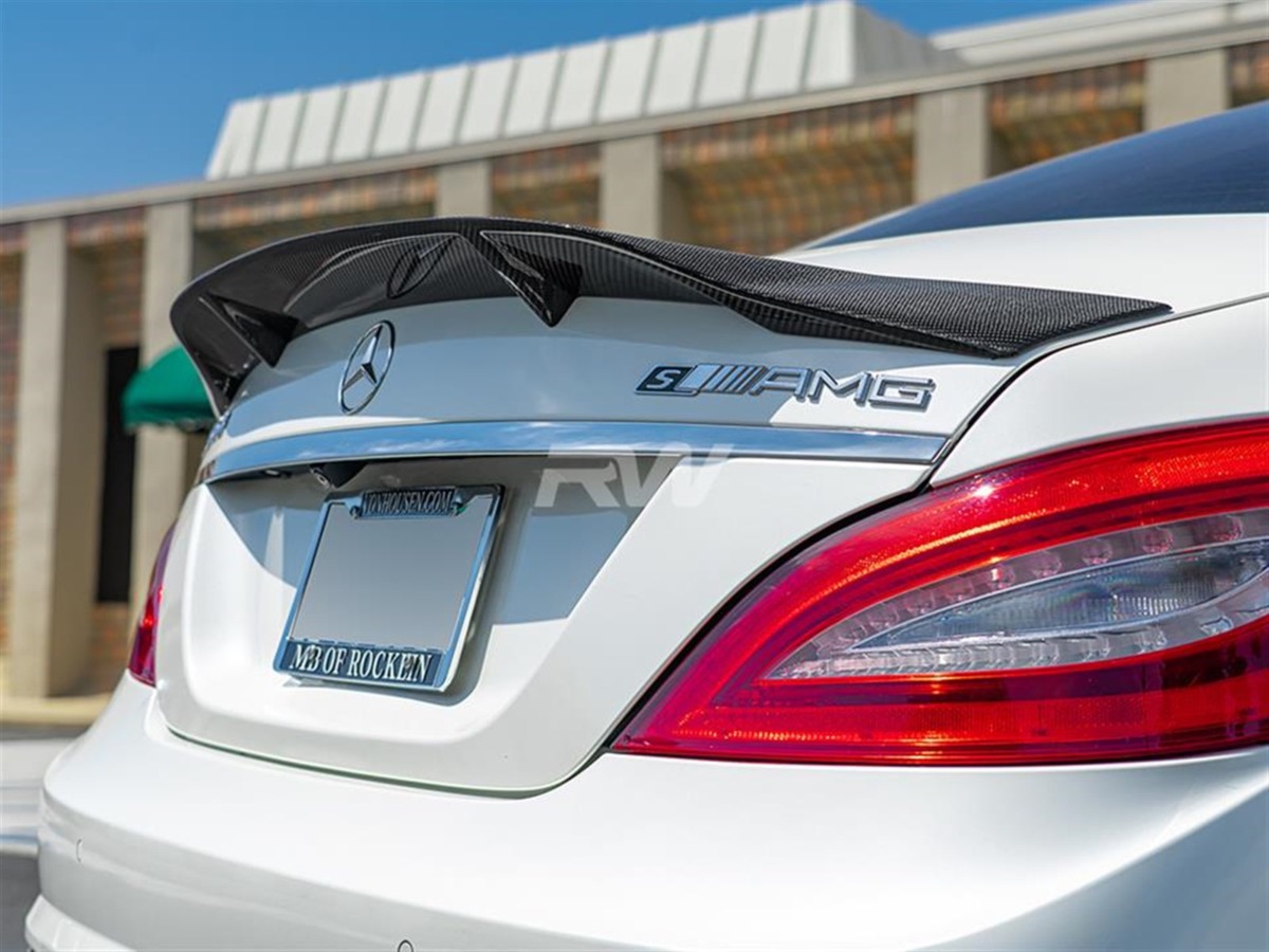 Brand: Mercedes-Benz Mercedes W218 Carbon Renn Style Trunk Spoiler