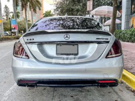 Brand: Mercedes-Benz Mercedes W222 DTM Carbon Fiber Trunk Spoiler