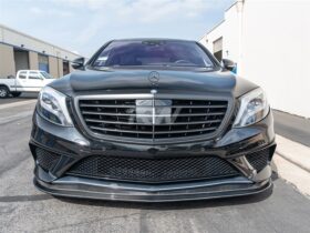 Brand: Mercedes-Benz Mercedes W222 S63 Carbon Fiber Front Lip Spoiler