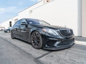 Brand: Mercedes-Benz Mercedes W222 S63 Carbon Fiber Front Lip Spoiler