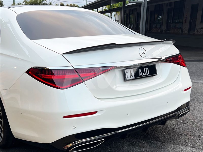 Brand: Mercedes-Benz Mercedes W223 XR Carbon Fiber Trunk Spoiler