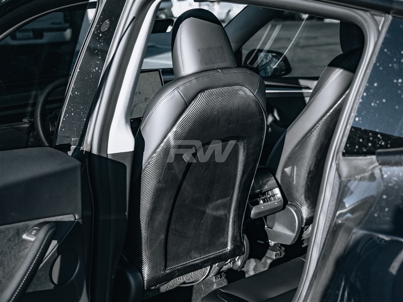 Brand: Tesla Carbon Fiber Seat Backs