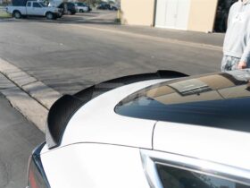 Brand: Tesla Model 3 Carbon Fiber DTM Trunk Spoiler