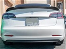 Brand: Tesla Model 3 Carbon Fiber DTM Trunk Spoiler