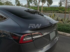 Brand: Tesla Model 3 Carbon Fiber Trunk Spoiler