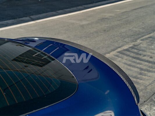 RW Carbon Tesla Model 3 Carbon Fiber Trunk Spoiler