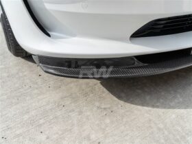 Brand: Tesla Model 3 RWS Carbon Fiber Front Lip Spoiler
