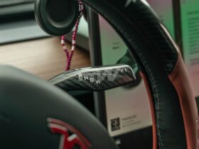 Brand: Tesla Model 3 / Y Carbon Fiber Gear Shifter Covers