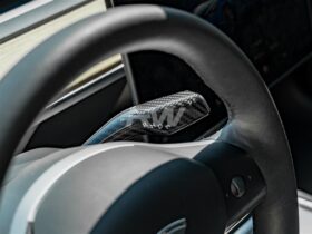 Brand: Tesla Model 3 / Y Carbon Fiber Gear Shifter Covers