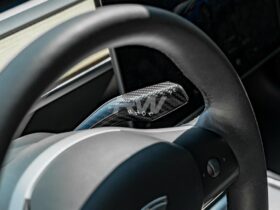 Brand: Tesla Model 3 / Y Carbon Fiber Gear Shifter Covers