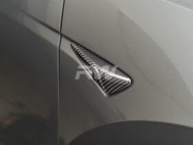 Brand: Tesla Model 3 / Y Carbon Fiber V2 Fender Trims