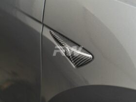 Brand: Tesla Model 3 / Y Carbon Fiber V2 Fender Trims
