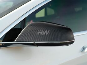 RW Carbon Tesla Model S Carbon Fiber Mirror Covers (12-20)
