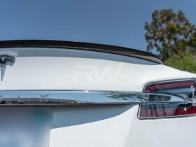 Brand: Tesla Model S Carbon Fiber Trunk Spoiler