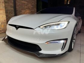 Brand: Tesla Model S Facelift CF Front Upper Splitters