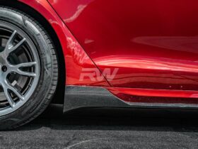Brand: Tesla Model S / Plaid Carbon Fiber Side Skirt Extensions