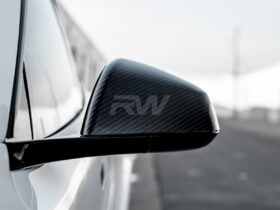 Brand: Tesla Model S / S Plaid 21+ Carbon Fiber Mirror Covers