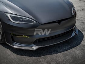 Brand: Tesla Model S / S Plaid Carbon Fiber Front Lip